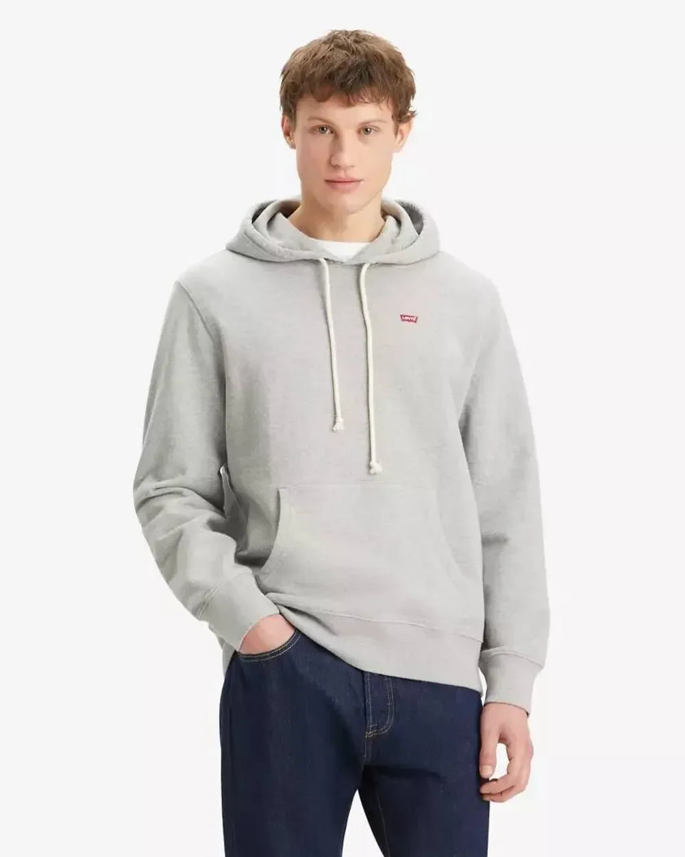 Levi's Original Housemark Hoodie Gray Sweatshirt